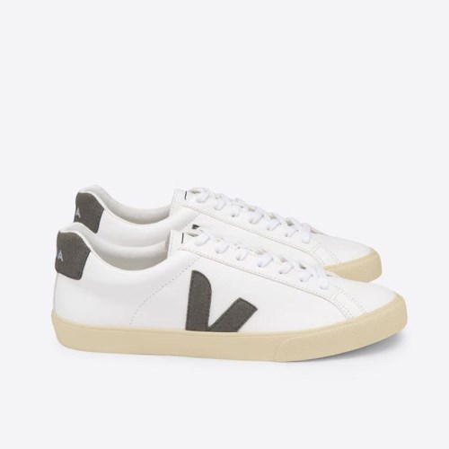 Veja Esplar Chromefree Leather Miesten Kengät Valkoinen/Suklaa (D77J87)